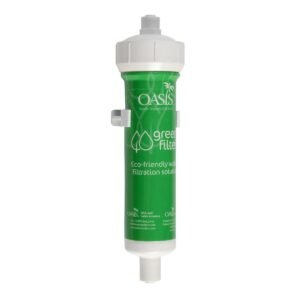 Oasis Green reusable water filtration system with interchangeable cartridges
