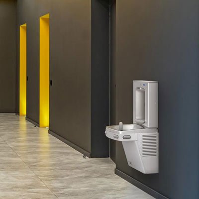 indoor bottle filler for public spaces